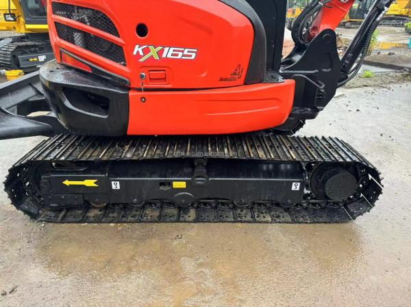 6.5 Ton Secondhand Digger Used Mini Excavator Kubota Kx 165