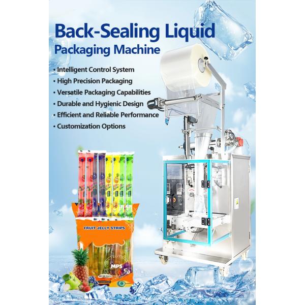 Yogurt Filling Sealing Automatic Liquid Packaging Machine For Sauce Sachet