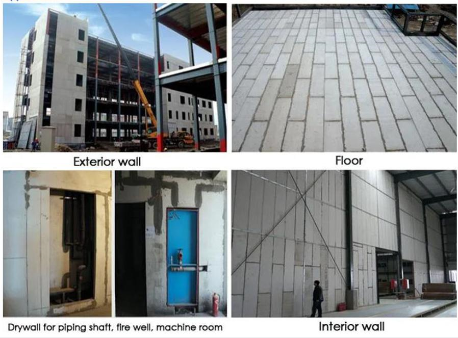 High Safety Lightweight Cement Panels With Sound Absorption And Fire Resistance