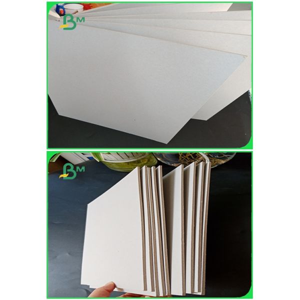 Solid Grey Cardboard Sheets 0.3 - 4MM Thickness Grade AA Free Sample Available