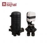 Соединение Closure-ZCSC-H024-02 7231102 черного оптического волокна горизонтальное