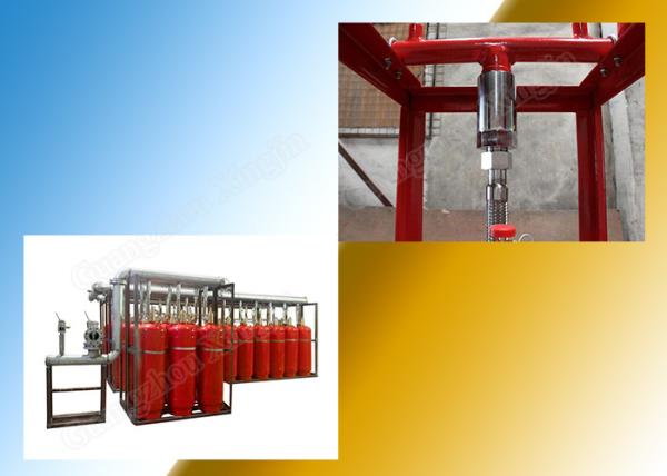 4.2mpa Colorless FM200 Fire Suppression System 120L Storage Cylinders