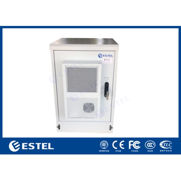 One Front Door IP55 Outdoor Cabinet With 16U User Space Cooling With Air Conditioner
