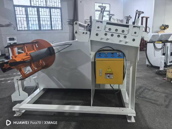 GO500 Two in One Metal Straightening Machine 500mm Width 3.2mm Max Thick 15m/min