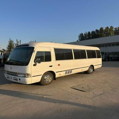 Used Diesel Fuel Toyota Coaster Bus City Shuttle 21 Passenger