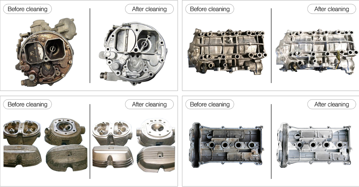 28Khz / 40Khz Industrial Ultrasonic Auto Parts Cleaner 38L Portable For Bike Motorbike