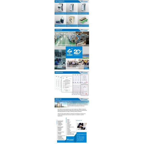 MDB-501Z Motor Overload Relay Voltage Current Phase Monitor Earth Fault Overload Control