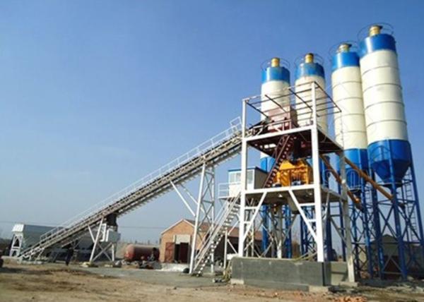 Central Mix Ready Mix Concrete Plant 150m3 High Precision Automatic Control