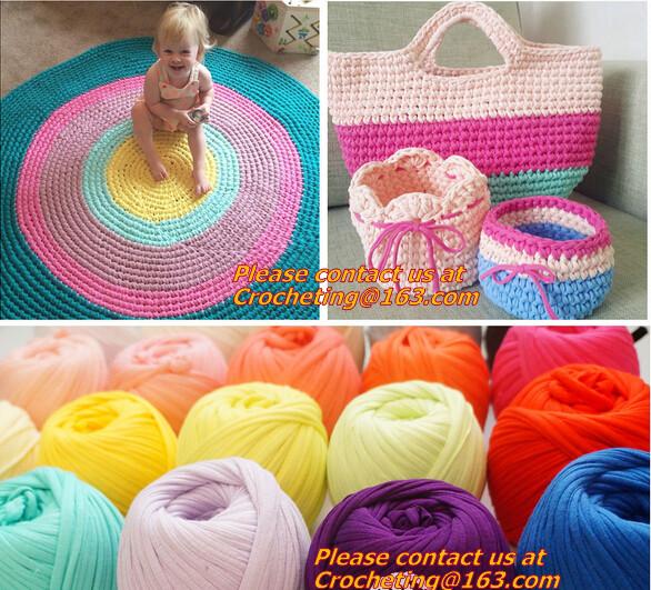 handmade knitted cushion carpet, basket, hat lanyards, cloth tape, cloth thread cotton rop