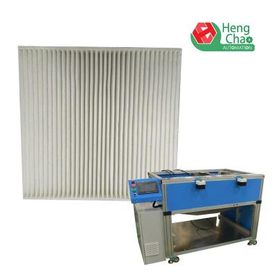 Industrial 600mm HVAC Filter Making Machine Aluminum Alloy Profile