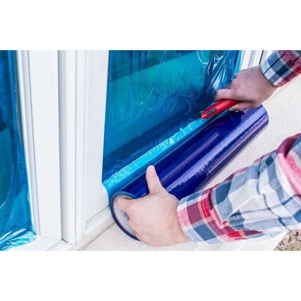 Ясно фильм предохранения от стекла окна 600Mm LLDPE свертывает УЛЬТРАФИОЛЕТОВОЕ сопротивление