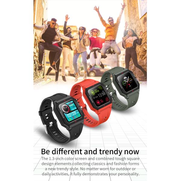 CE Approval  Sport Smart Bracelet , Smartwatch 1.2 Inch Blood Oxygen Monitoring