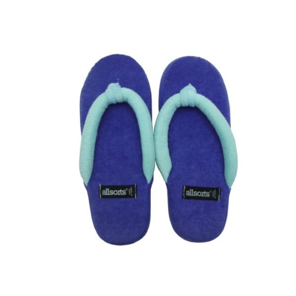 Hotel Disposable Slippers With Skidproof Point , Hotel Bathroom Slippers Portable