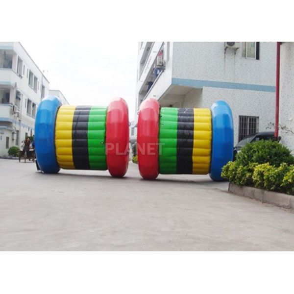 Interesting Inflatable Water Games Hamster Roller Wheel 2 Years Warranty