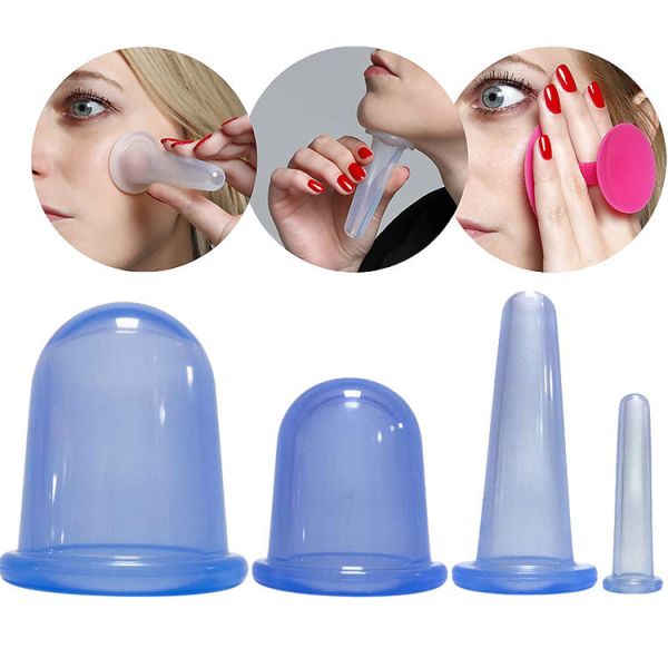 Say Goodbye to Cellulite 4 Sizes of Silicon Cups for Home Treatment Shelf Life 1 Year
