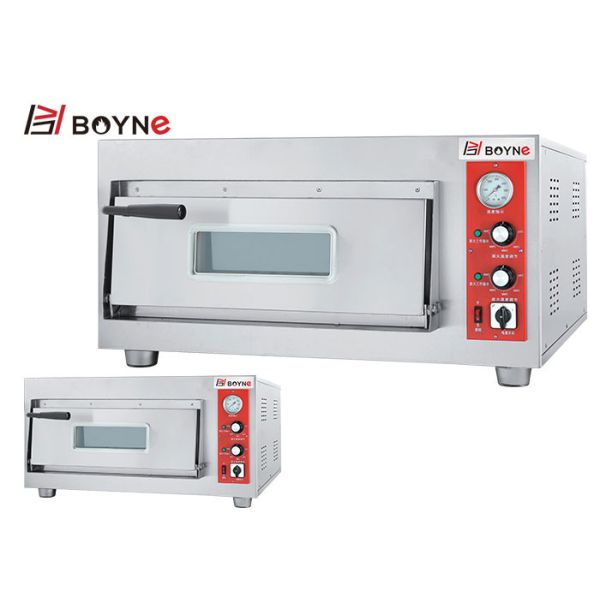 Electirc Pizza Oven One Layer With Stone Stainless Steel 380v