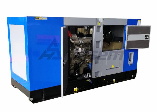 R6105ZLDS exteriores Ricardo 100kVA fazem isolamento sonoro o gerador diesel