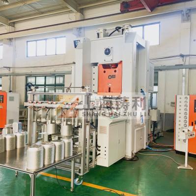 SMC Aluminium Cup Making Machine 1000MM Foil Plate Making Machine 800KN