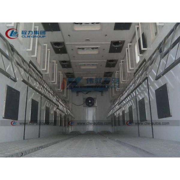 Тележка перехода цыпленока термостатического дня Dongfeng 4x2 старая