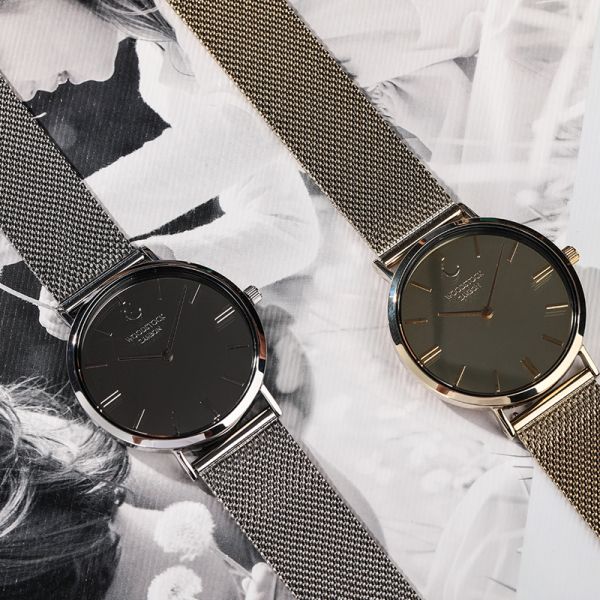 Luxury 36mm Stainless Steel Quartz Watch Custom Logo Ladies Mirror