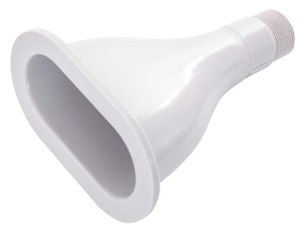 Chemical Resistance Durable Laboratory Cup Sinks White Color For Fume Hood