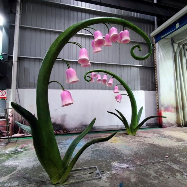 Amusement Park Animatronic Plant Model Customized for Decoration