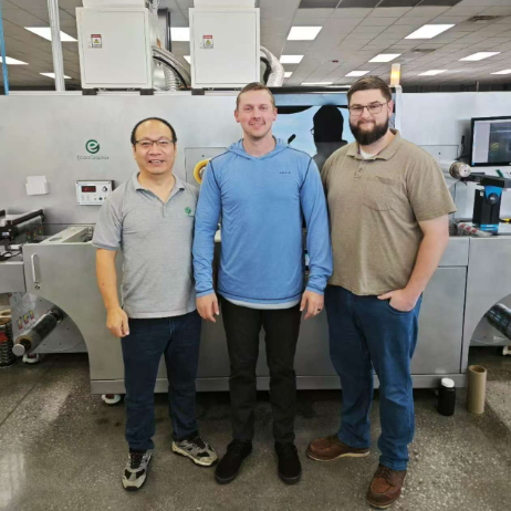 Digital Label Varnish Printing and Cold Foil Stamping Enhancement Machine EcooSpark
