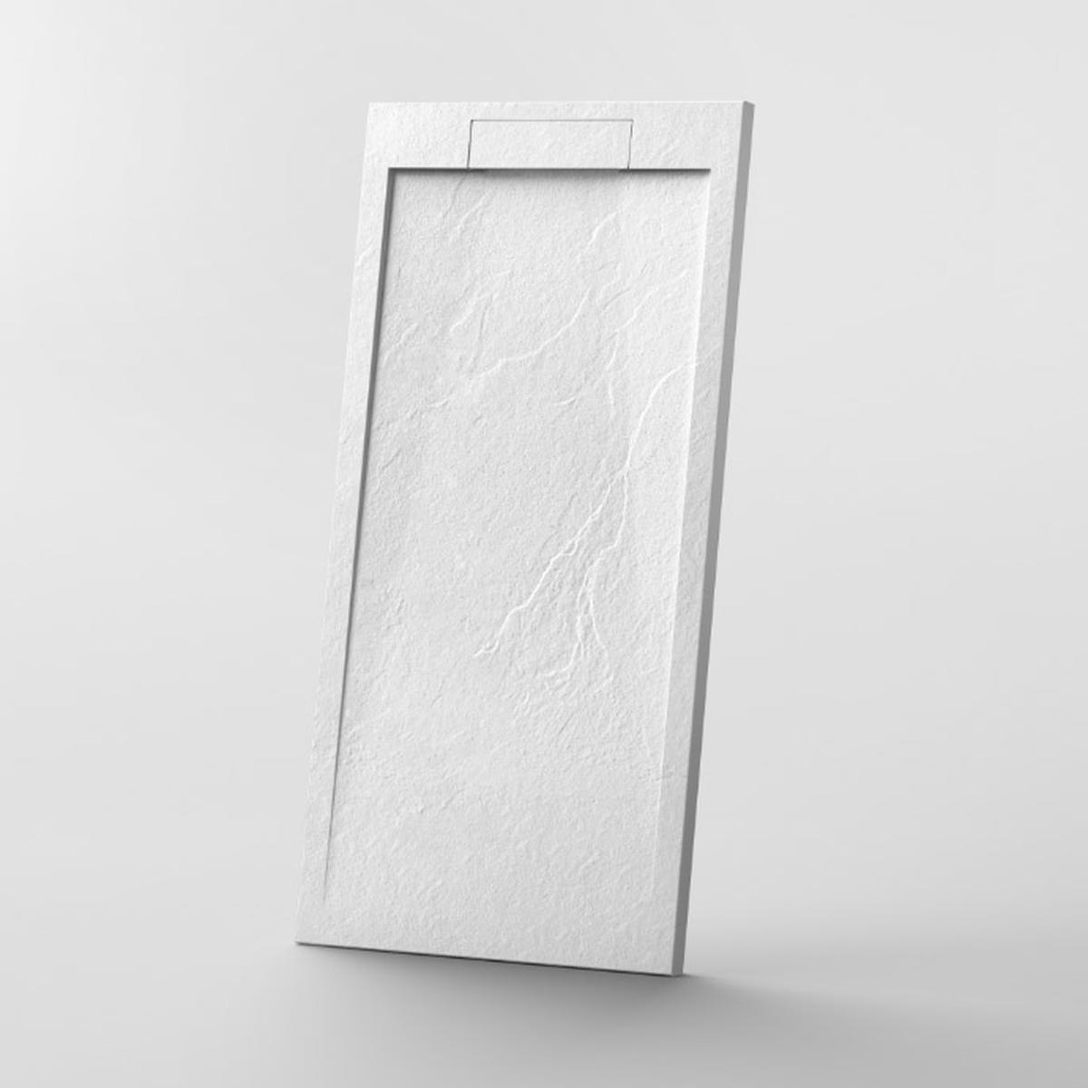 Linear Quadrant Solid Stone Shower Base Tray Anti Slip Level Access