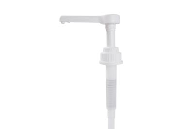 15/25ml Dosage 43mmNR Closure Size Plastic PP Ketchup Sauce Dispenser Pump of Removable Design
