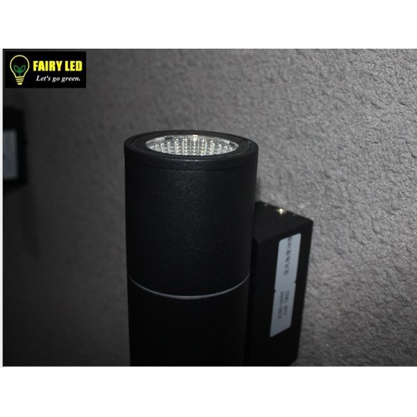 Die-casting Aluminum Twin-head LED Wall Light 14W waterproof