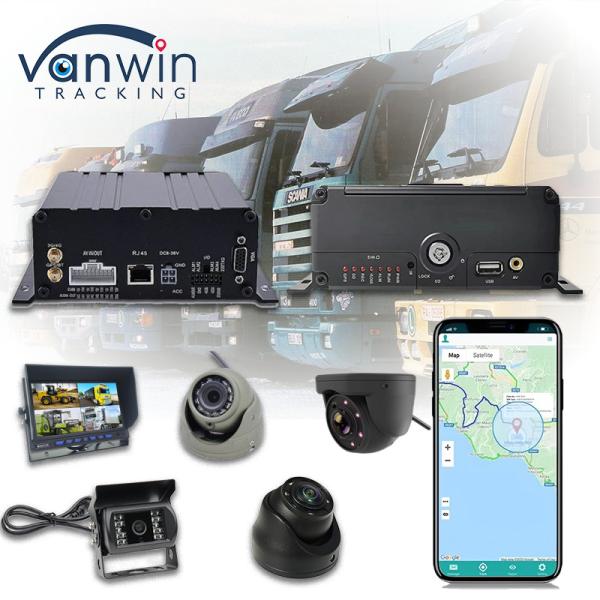 4CH GPS 4G WiFi Mobile DVR Full HD 1080P Car Camera HDD Mdvr For Bus Van Truck Vehicle