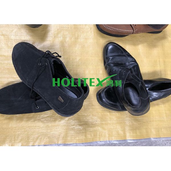 Mixed Type Used Mens Shoes Leather Material Second Hand Used Shoes For Adults
