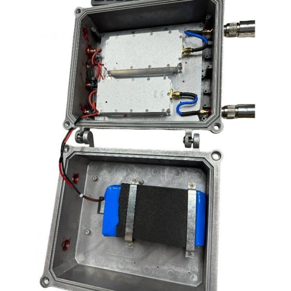 30W-60W Alumínio Revestimentos Fpv Killer Anti Uav Dispositivo 2 Banda 5.2GHz 5.8GHz