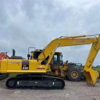 Construção usada Komatsu PC220-8 Excavadora de rastreador Equipamento de máquinas pesadas