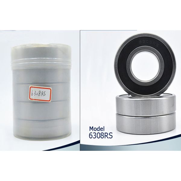 6308 Grooved Ball Bearings 6300 Series Open Type 8500rpm Single Row