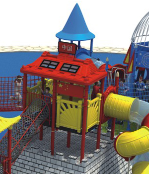 Imported Plastic Outdoor Playground Equipment For Kids