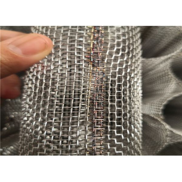 80 Mesh Count Screen Mesh Three Layer Diameter 324 Mm For Plastic And Rubber Extruder