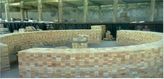 Customized High Alumina Refractory Bricks For Steel Infrastructure blast furnace Alumina Silica Refractory Brick