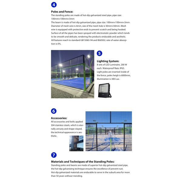 Подгонянный теннисный корт Padel PE покрасил поддельный спорт травы 15mm сохраненный