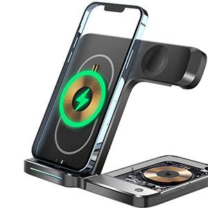 Type C Input Fast Charging Wireless Charger 10W 7.5W 5W For IPhone Apple Watch Air Pods