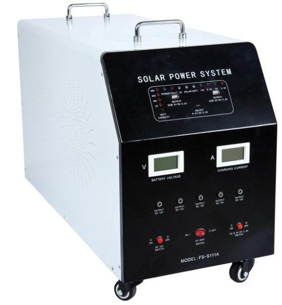 Interior Solar Panel Light Kit 12V 50A Lead - Acid Battery CE Approved