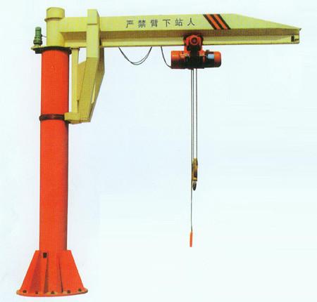 Jib Lifting Equipment Electric Swivel Crane Q235 Material 0~8m/min