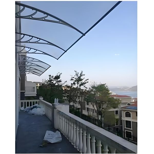 2.5мм ПК твердый лист или 5.0мм ПК полый лист Пластиковая рама Стены Мониторная тента Хорошая погода