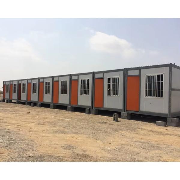 Casa pré-fabricada de painel de sanduíche para dormitórios de trabalhadores