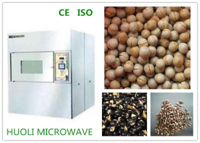 Power 10KW Cabinet Microwave Vacuum Drying Equipment For Beans Puffing Bean Product