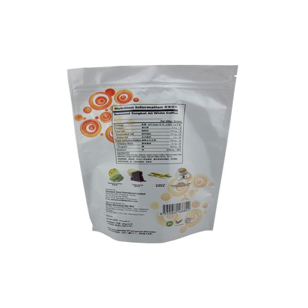 Custom Logo Stand Up Plastic Pouches , Heat Seal Aluminium Foil Zip Lock Bag