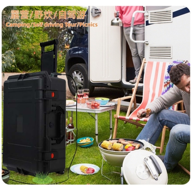Портативная коробка троллейбуса Мобильный наружный энергобанк 220V 5000W 3000W 2000W
