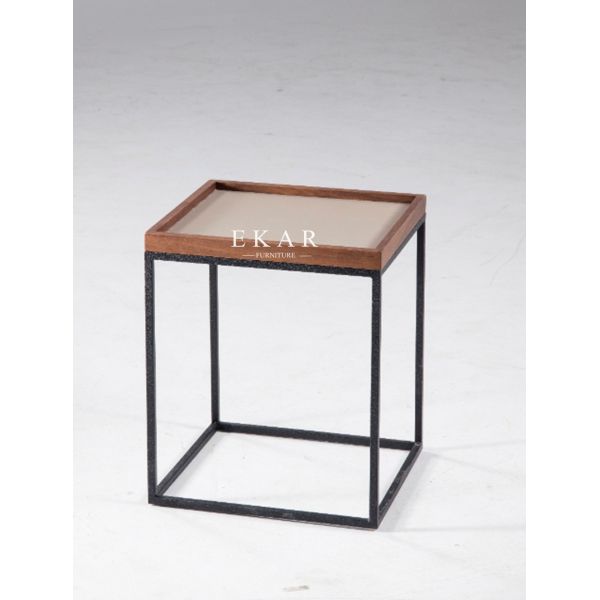Living Room Modern Stainless Steel Coffee Side Table