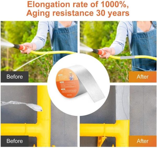 5cmX10m Butyl Sealing Tape for Environmental Protection in Schools and Waterproofing
