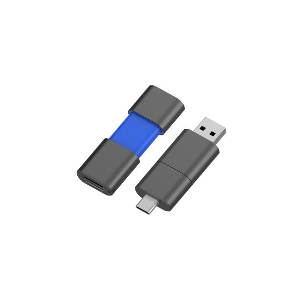 Fast Speed Type C With Usb 3.0 And USB 2.0 Flash Drive Slide Shape Match CE,FCC,ROHS